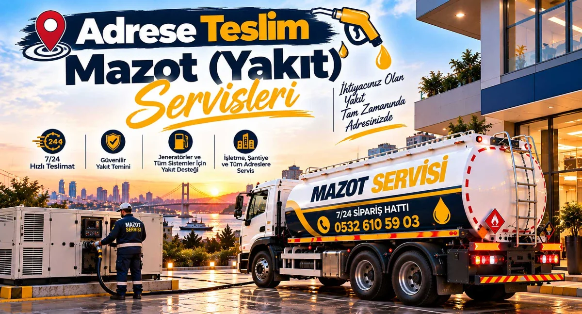 Adrese Teslim Mazot: Depo ve Dolum Hazırlığı