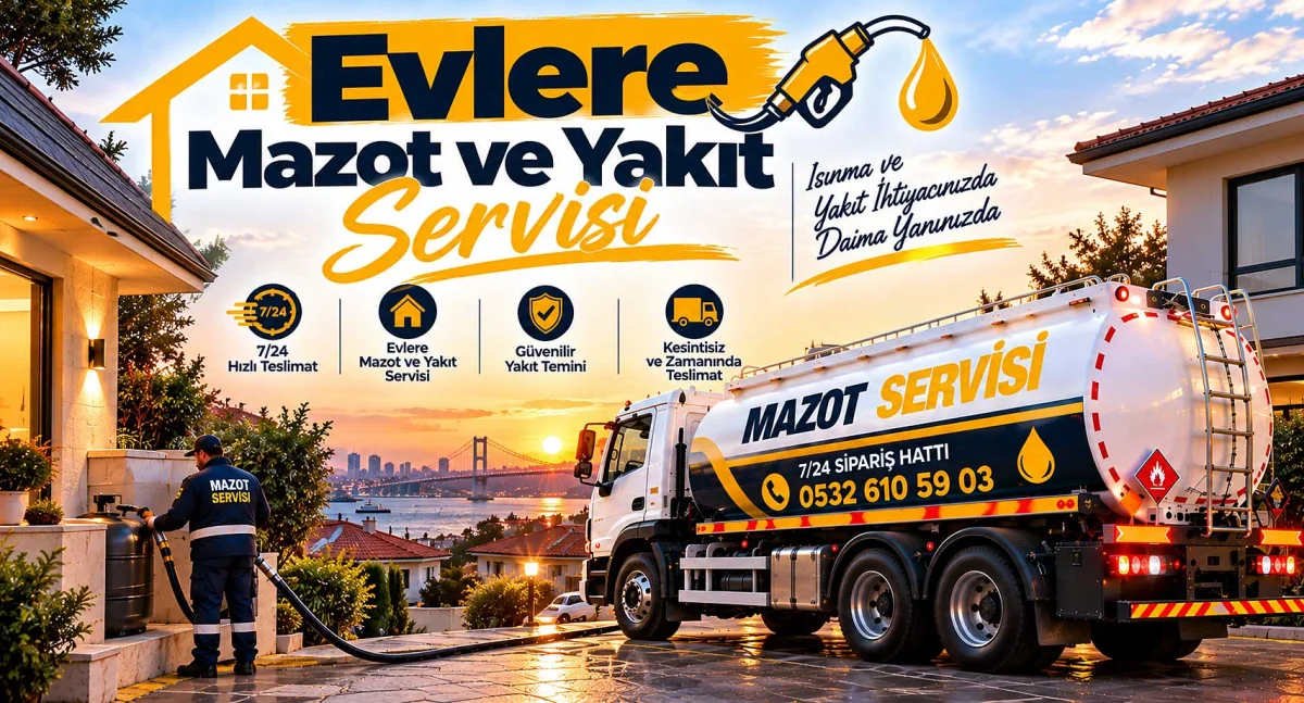 Evlere Mazot ve Yakıt Servisi