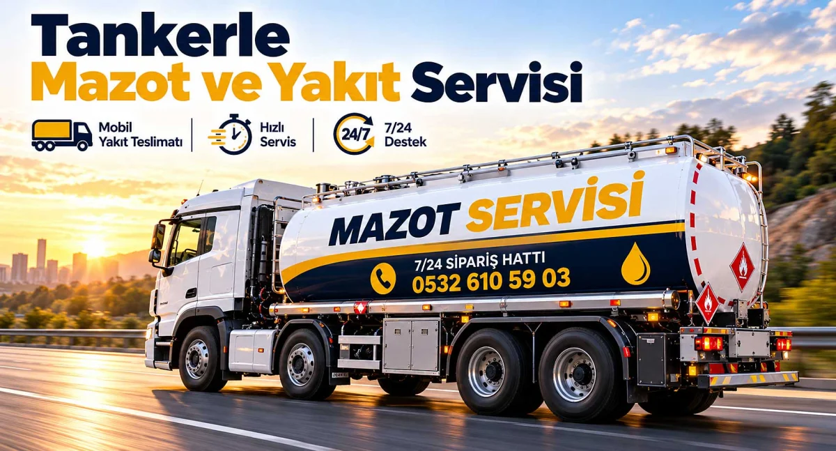 Tankerle Mazot İkmali ve Saha Erişimi