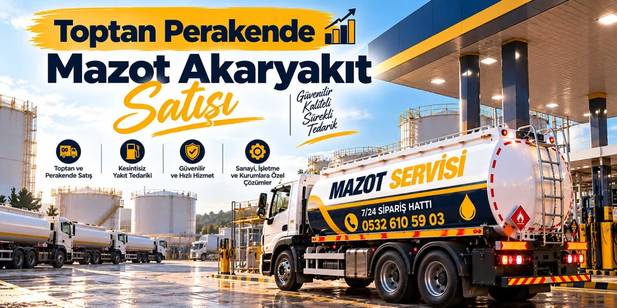 Toptan Perakende Mazot Akaryakıt Satışı