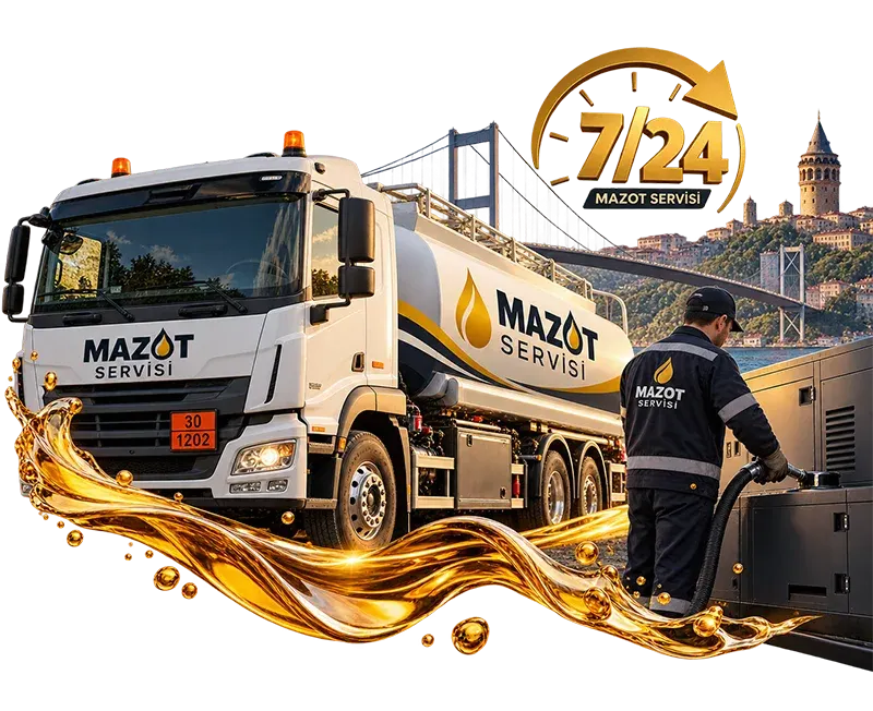 Mazot Servisi tanker ve yakıt ikmali görseli
